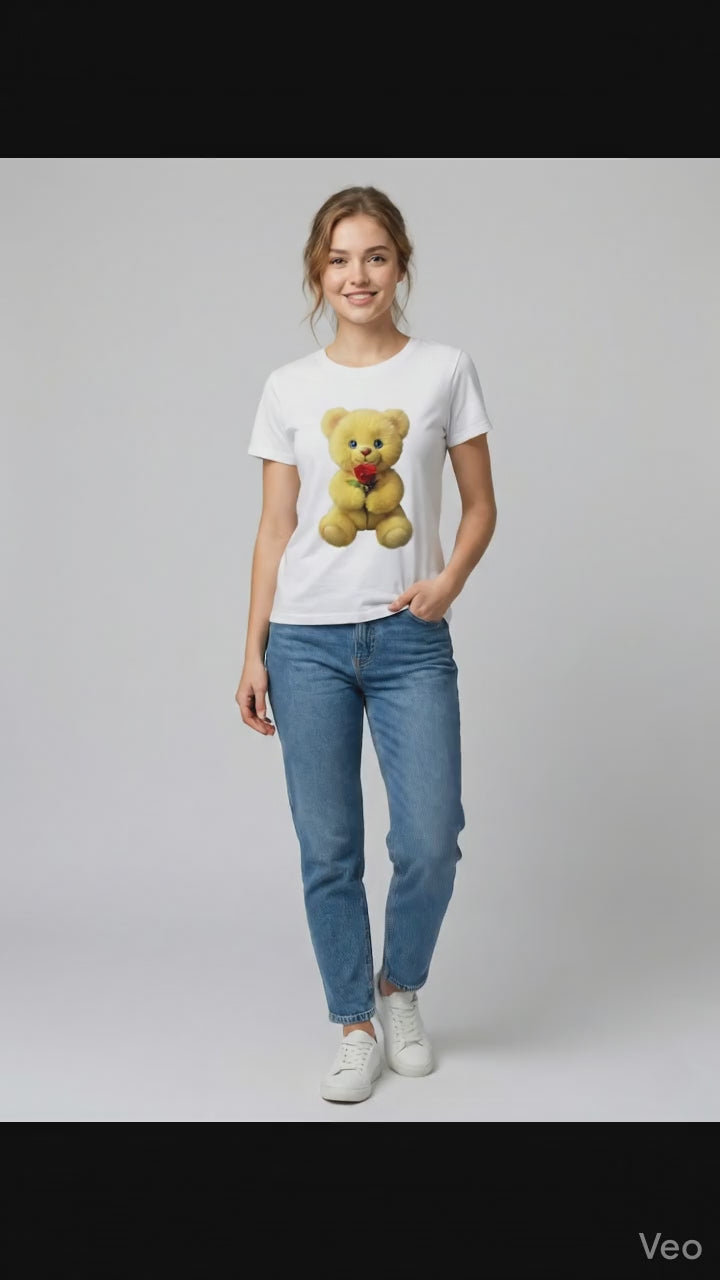 Playera "Embrace of Bear" - Special Edition with Rosa