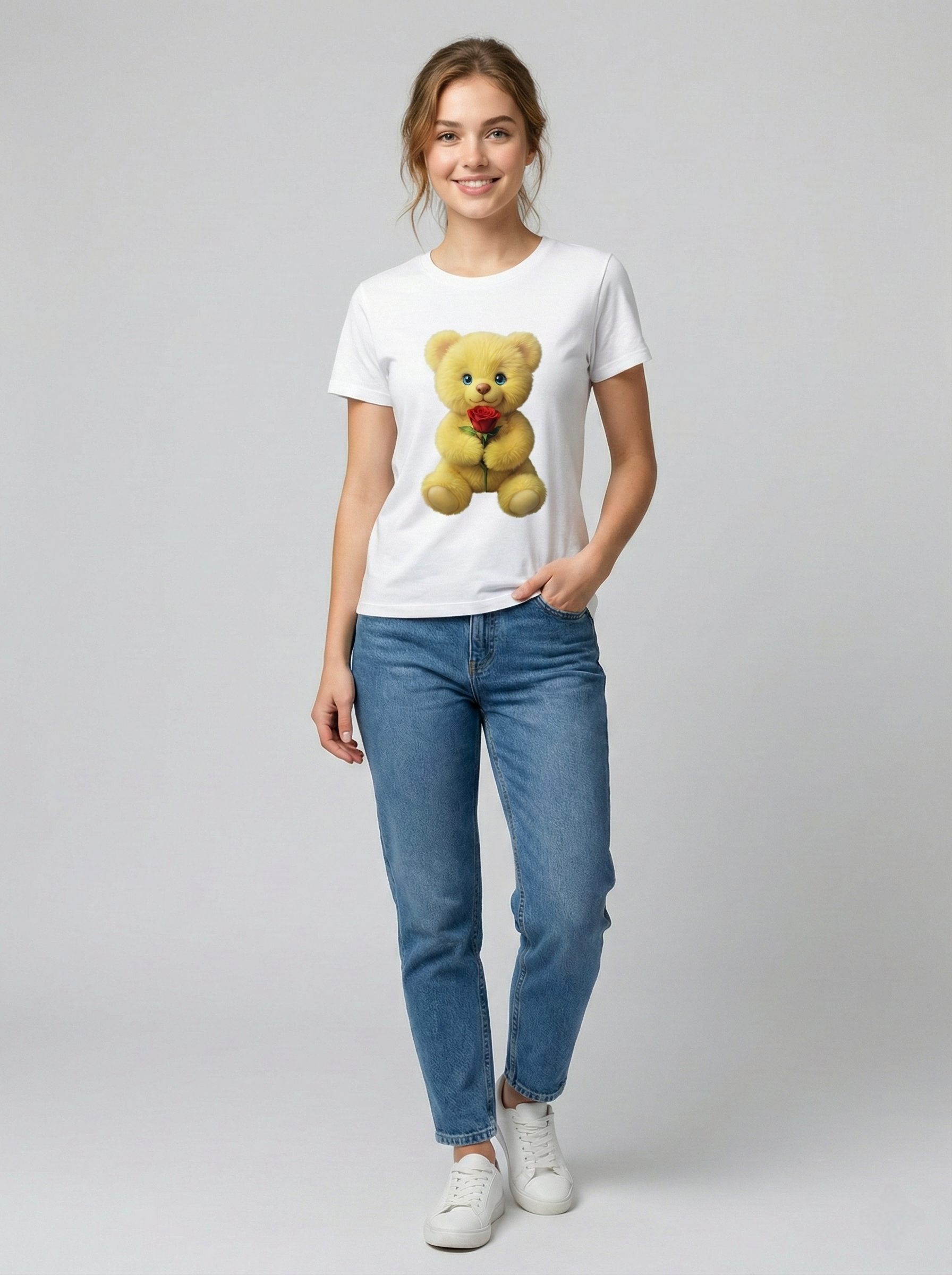 Playera "Embrace of Bear" - Special Edition with Rosa